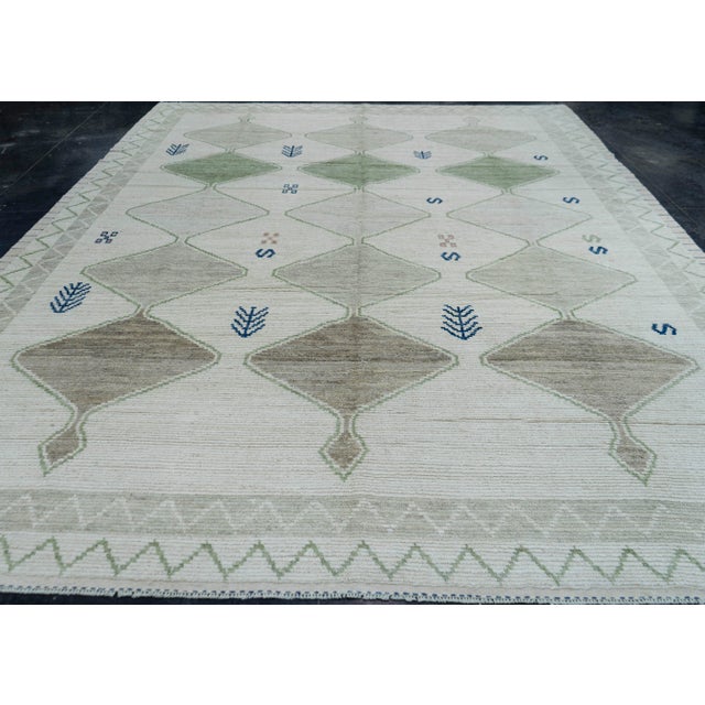 Modern Handmade Rug 10'6" x 13'11" #17168 Explore a curated collection of hallway runners, wool rugs, and handmade...