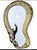 1990s Vintage Post-Modern Memphis Style Monumental Wall Mirror Sculptural Asymmetrical For Sale - Image 5 of 18