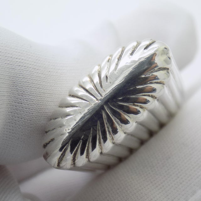 Vintage Italian Genuine Silver 800 Perfume Bottle, Florence, 1980s For Sale - Image 9 of 13