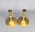 Traditional Vintage Maitland Smith Solid Brass Candlestick Holders - Set of 2 For Sale - Image 3 of 6
