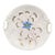 Antique 19th Century Continental European Hand-Painted Porcelain Handled Cake Plate - Circa 1880 For Sale