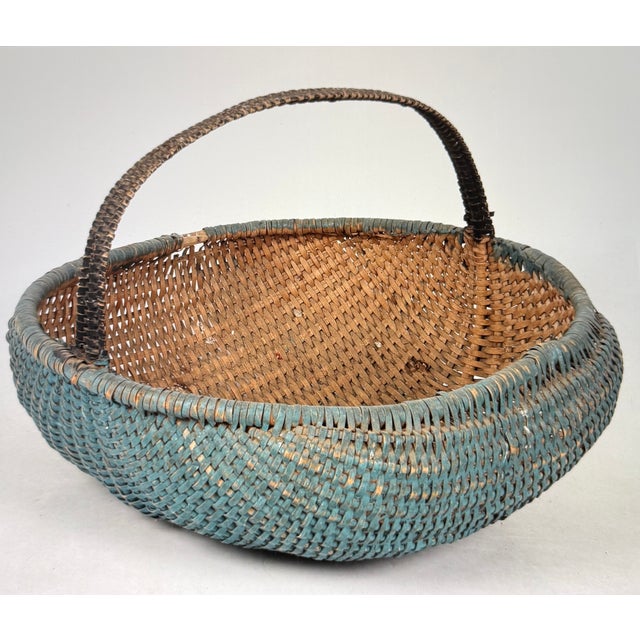18th Century Swedish Allmoge Basket For Sale - Image 3 of 5