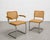Brown Marcel Breuer Cesca Styled Mid Century Modern Dining Chairs, a Pair For Sale - Image 8 of 11