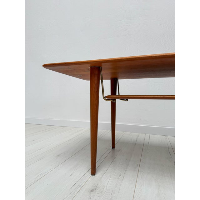 Danish Coffee Table FD 516 in Teak by Peter Hvidt & Orla Mølgaard-Nielsen for France & Daverkosen, 1960s For Sale - Image 6 of 9