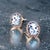 Metal Natural Aquamarine Diamond Stud Earrings 14k WG 5.46 TCW Certified For Sale - Image 7 of 15