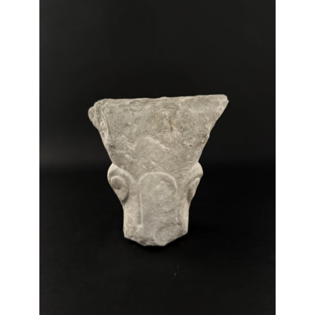 White 12th Century Italian Romanesque Marble Capital Fragment For Sale - Image 8 of 15