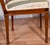 Brown 1900s Antique English Mahogany Hand Painted Side Chair For Sale - Image 8 of 9