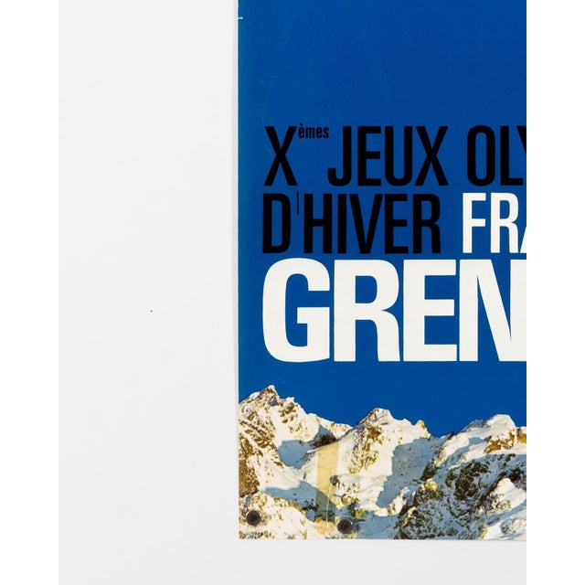 Olympia Grenoble Poster, 1968 For Sale - Image 8 of 9