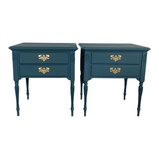 Ethan Allen Georgian Court Nightstands - a Pair For Sale