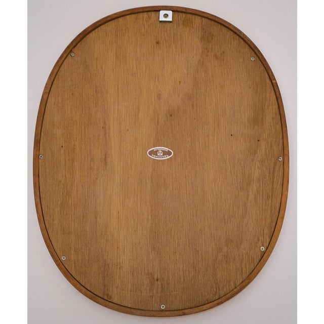 Sori Yanagi Natural Beech Bentwood Mirror Designed in 1975 for Akita Mokko by Sori Yanagi, 1970s For Sale - Image 4 of 5