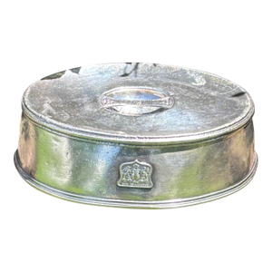 Antique Silver Platter Lid Shelburne Hotel Atlantic City