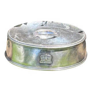 Silver Platter Lid the Shelburne Hotel Atlantic City For Sale