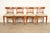 Neoclassical Kindel Furniture Regency Solid Cherry Wood Klismos Dining Chairs, Set of Four For Sale - Image 3 of 14