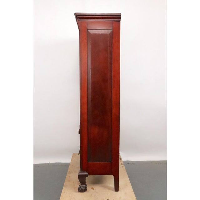 Wood 19th Century Mahogany Sheet Music Cabinet For Sale - Image 7 of 8