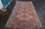 1970s Vintage Handmade Wool Cotton Red Area Rug For Sale - Image 11 of 11