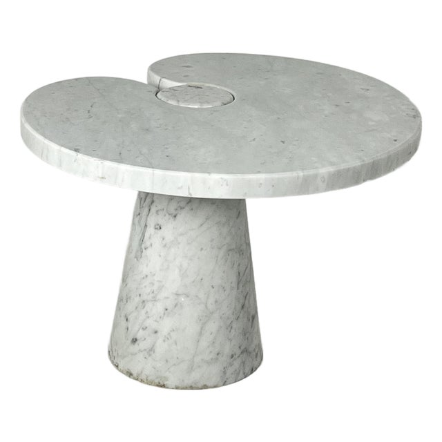 Carrara Marble Coffee Table by Angelo Mangiarotti for Skipper, 1971 For Sale