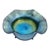 This Steuben Blue Aurene footed candy dish, dating to approximately 1920, exemplifies the sophisticated artistry of early...