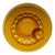 Mid 20th Century Amber “Crown” Glass Plate For Sale
