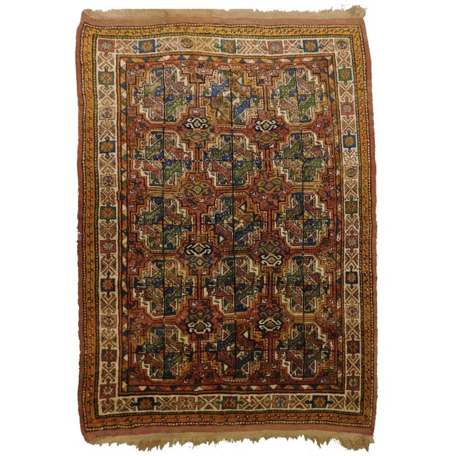 Antique Persian Tribal Rug For Sale - Image 13 of 13
