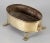 Oval Brass Jardiniere For Sale - Image 4 of 8