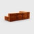 Contemporary Curt Modular Set - Flexible Small Corner Sofa - Barcelona - Russet - V3347/17 (Red) by Ambivalenz, Set of 9 For Sale - Image 3 of 5