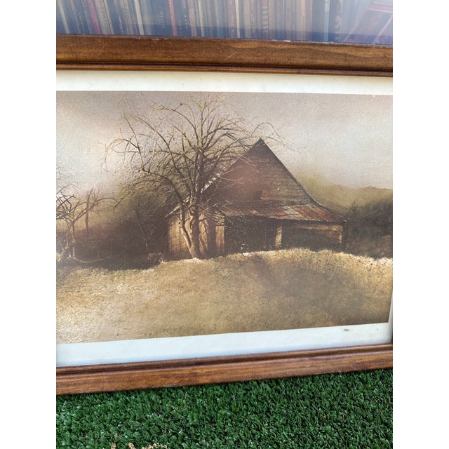 1970s 1970s Framed Print of "Late Afternoon" Reproduction For Sale - Image 5 of 7