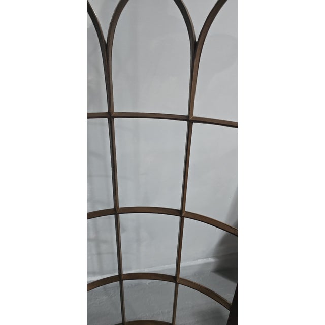 Wood Mahogany Demi-Lune Display Cabinet, 1920s For Sale - Image 7 of 11