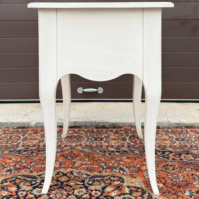 2000s Ethan Allen Maison Collection French Country 2 Drawer Nightstand (37-5416 Gardenia) For Sale - Image 10 of 14