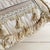 Vintage French Toile Tapestry Fringe Pillow For Sale - Image 4 of 5