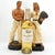 A pair of over 14 in tall statues of a man and woman who are harvesting wheat. The statues are made by the Alexander...