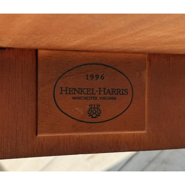 1990s Henkel Harris Georgian Cocktail Table Model No. 5250w For Sale - Image 15 of 16
