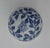 Late 20th Century Late 20th Century Chinese Blue & White Hand-Painted Porcelain Floral Sphere For Sale - Image 5 of 6