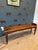 Brown Antique Window Seat in Mahogany, 1880 For Sale - Image 8 of 8