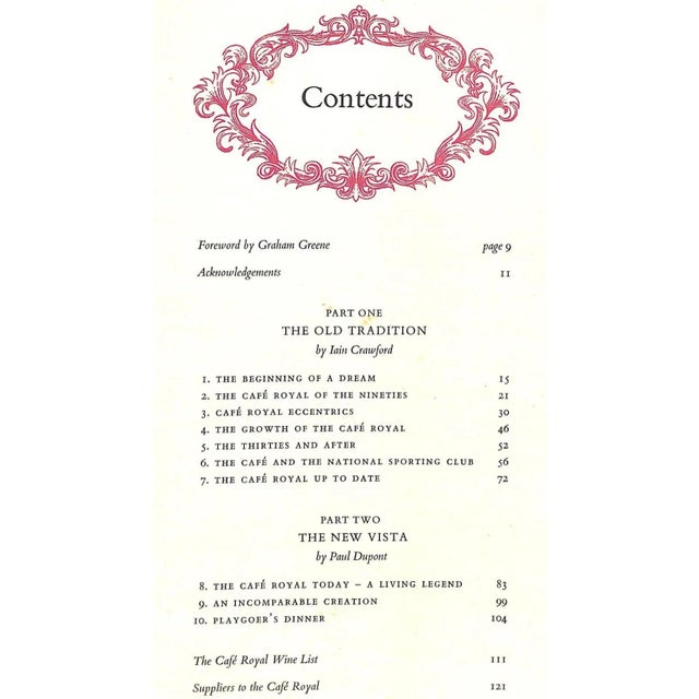 Traditional "The Cafe Royal Story a Living Legend" 1963 Frewin, Leslie For Sale - Image 3 of 18