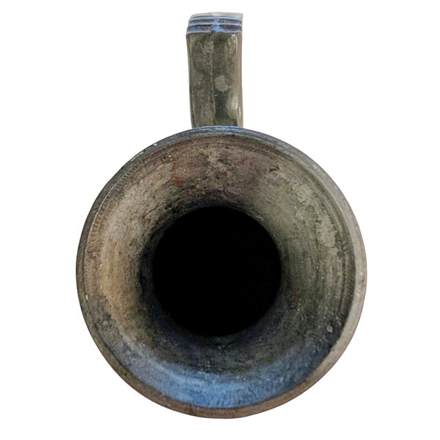 Gray Two Antique English Pewter Haystack Measures For Sale - Image 8 of 13