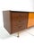 Vintage Two-Tone Wood Sideboard with Black Glass Top, 1960s For Sale - Image 14 of 18