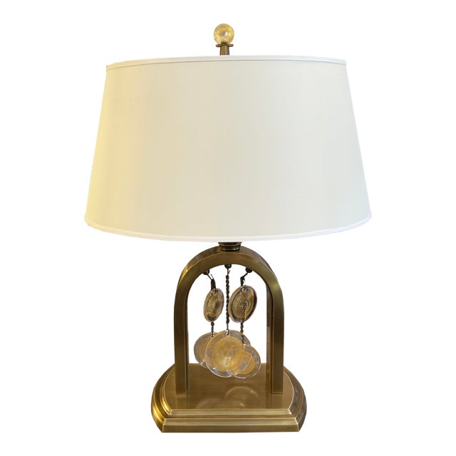 Syro Table Lamp With Murano Glass, Designed by Laura Kirar For Sale