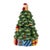 Ceramic Spode Christmas Tree Figural Sugar and Creamer Set For Sale - Image 7 of 9