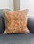 Red Vintage Turkish Isparta Rug Pillow Cover 16x16 – Rust Orange Wool Cushion Boho For Sale - Image 8 of 11