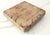 Mid-century butcher block/chopping board with bun feet, being sold as found. We love to rescue these timeless old...