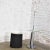 Chrome Mid 20th Century Mid-Century Modern Floor Lamp Chrome Cylinder With Attached Glass Side Table Style of George Kovacs For Sale - Image 8 of 13