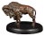 Sculpture of the Marching Bison, 1800s, Bronze For Sale