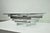 Vintage Paul Mayen Habitat Mid Century Modern Stacked Chrome Glass Coffee Table For Sale - Image 10 of 11