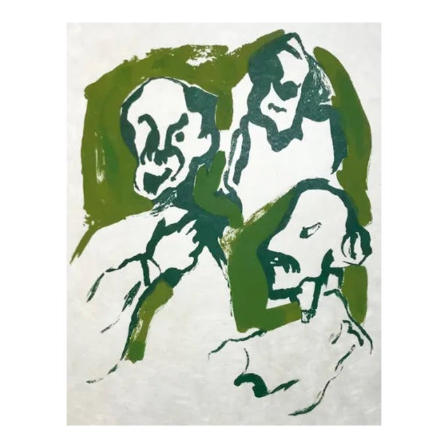 1962 Francisco Bores Original Lithograph 15 Mourlot Freres For Sale