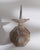 19th Century France Antique White Wood Candlestick For Sale - Image 4 of 15
