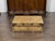 French 1930s Lavolaille Pine Trunk with Maker's Label and Monogram For Sale - Image 9 of 12