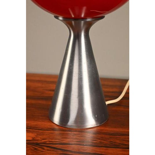 Space Age Table Lamp in Aluminum from Erco For Sale - Image 5 of 12
