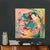 This acrylic painting on canvas by Susan Foley was inspired by the artist's love of nature. The gestural brushstrokes...