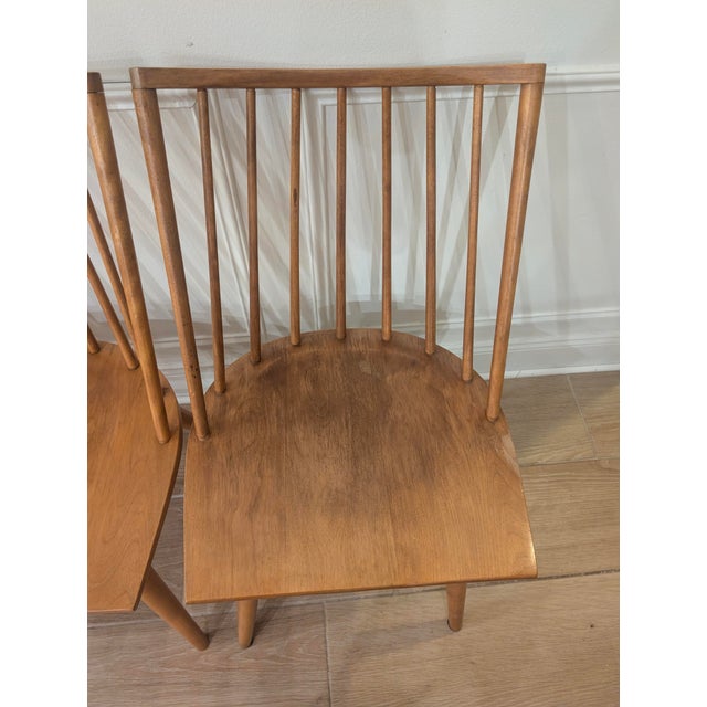 1950s 1950s Set of 4 Leslie Diamond for Conant Ball Modernmates Model 7408 Dining Chairs For Sale - Image 5 of 12