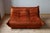 Textile Amber Togo Velvet Corner Chair, Two and Three Seater Sofas by Michel Ducaroy for Ligne Roset, 1979, Set of 3 For Sale - Image 7 of 12
